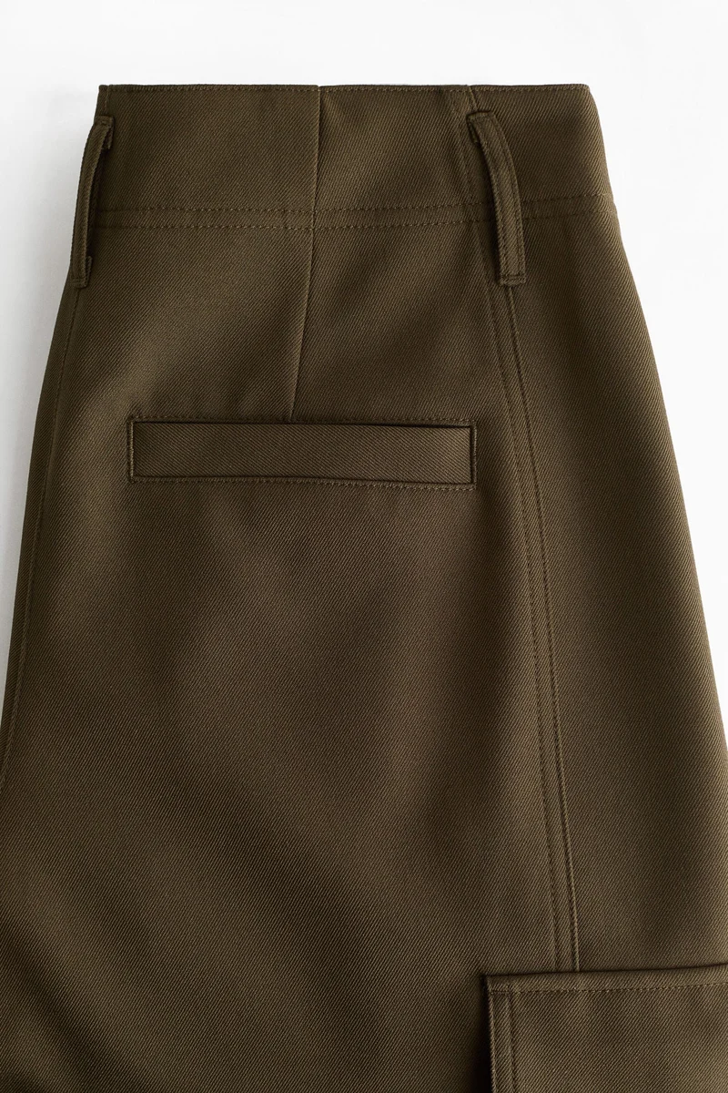 H&M Barrel-leg cargo trousers